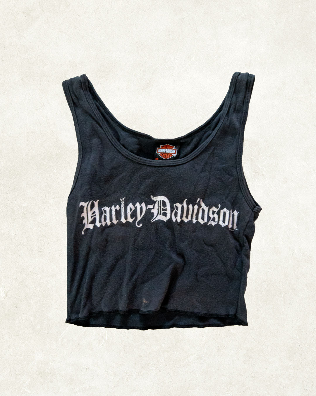 Harley Davidson Faded Spag Top