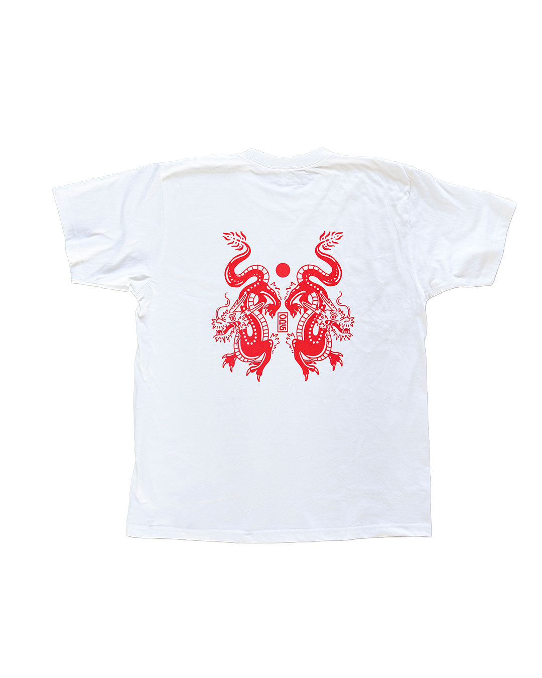 Year of The Dragon Tee in White