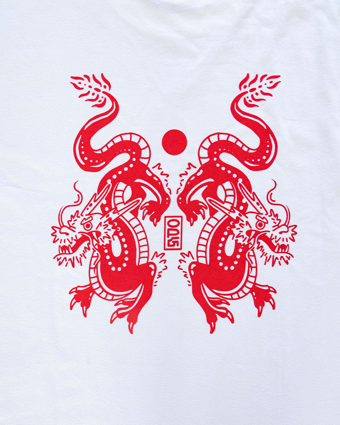Year of The Dragon Tee in White