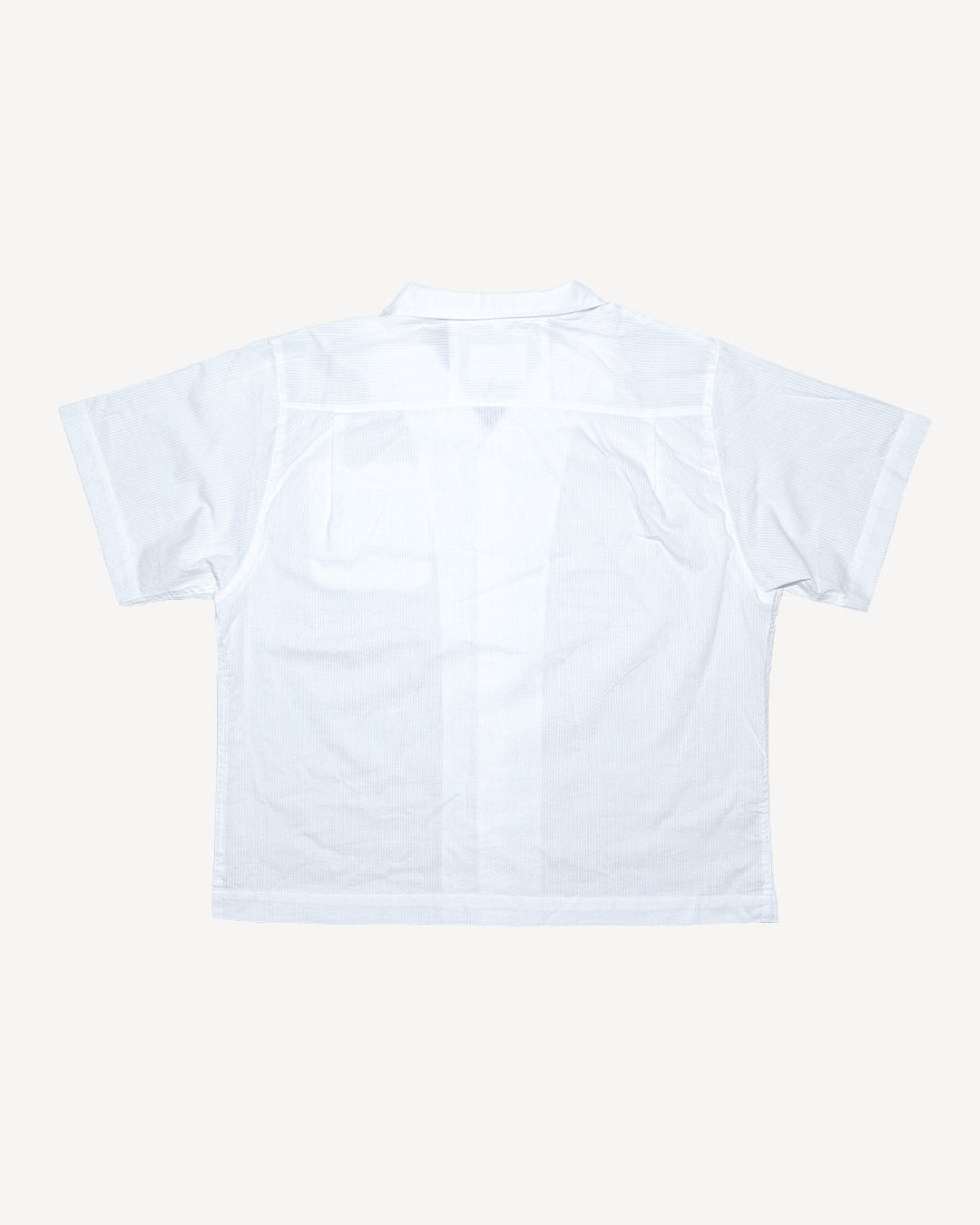 Seersucker Shirt in White