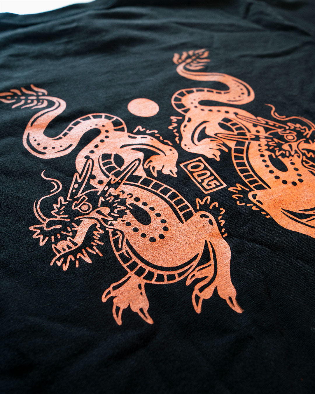 Year of The Dragon Tee in Black