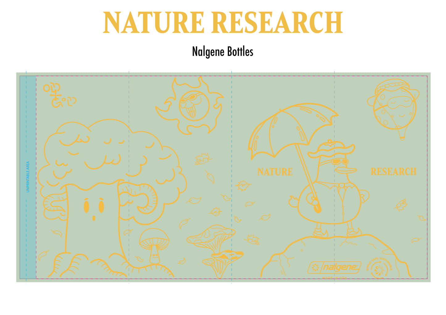 Nalgene Nature Research Bottle